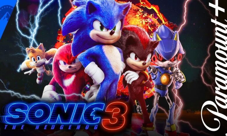 شاهد العرض الترويجي لفيلم Sonic the Hedgehog 3